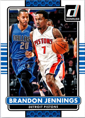 2014 Donruss Brandon Jennings #40
