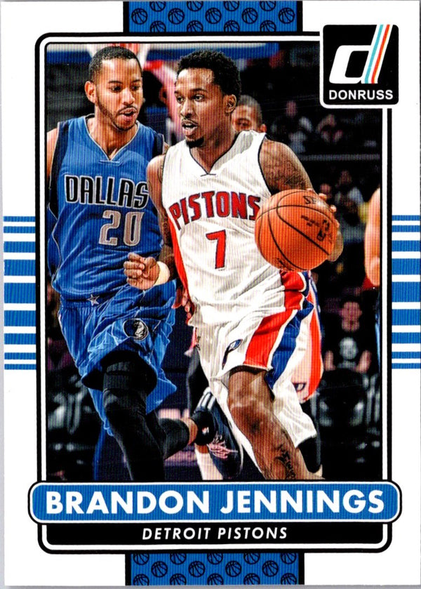 2014 Donruss Brandon Jennings #40