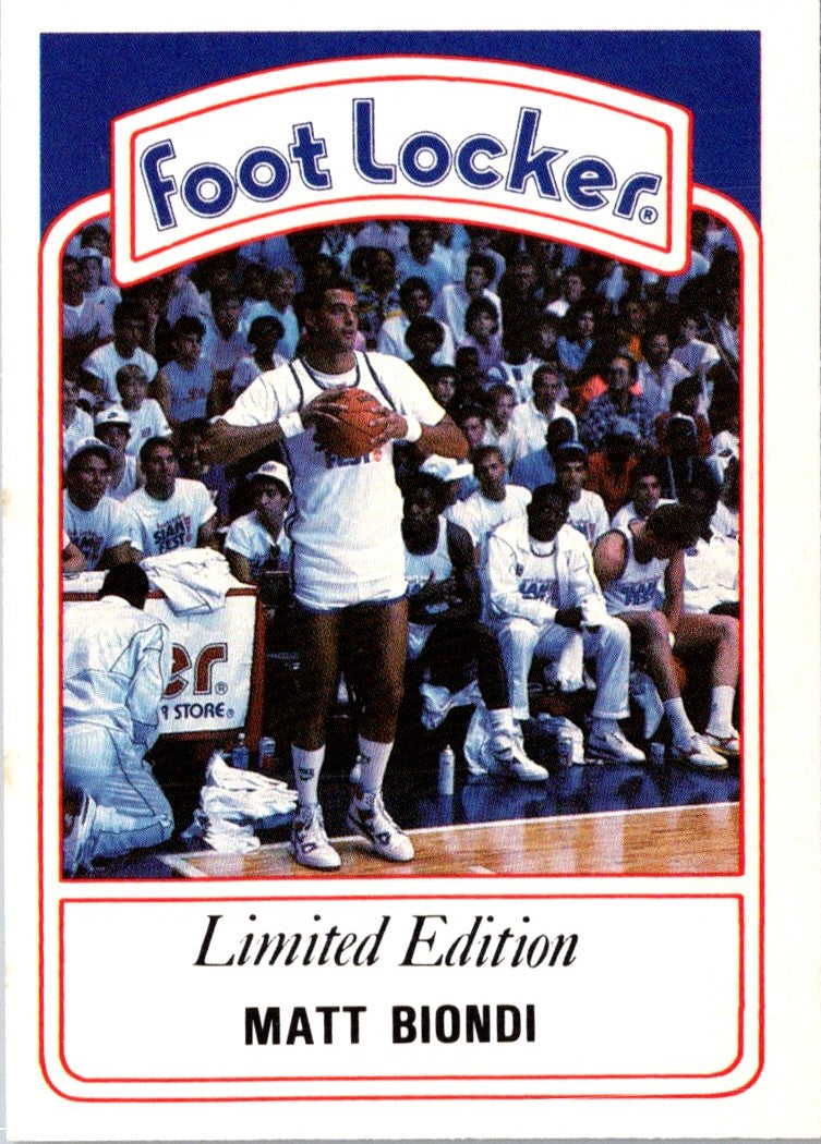 1991 Foot Locker Slam Fest Matt Biondi