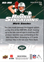 2009 Upper Deck Rookie Sensations Mark Sanchez #RS-MS