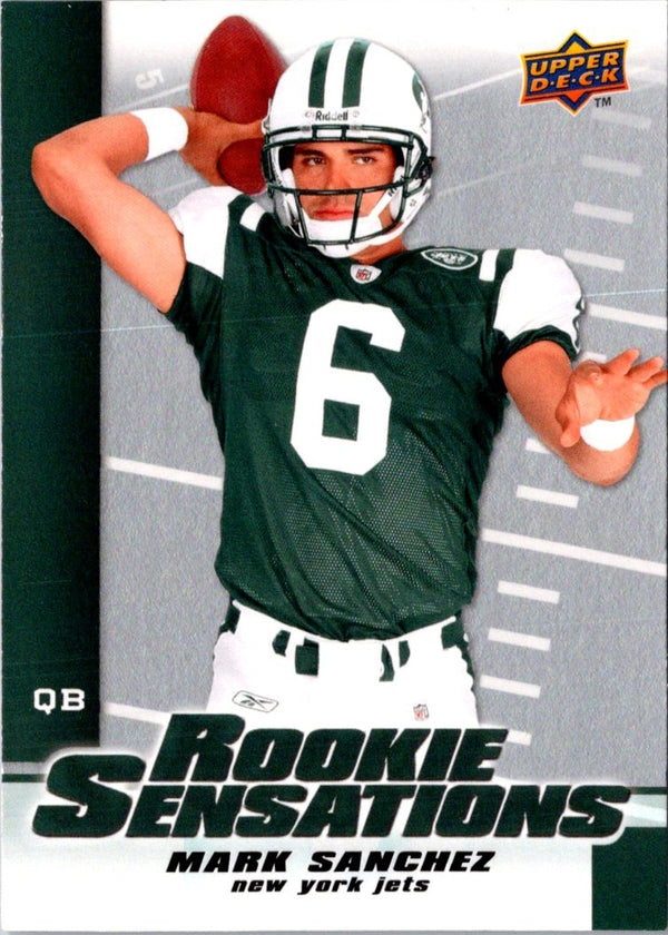 2009 Upper Deck Rookie Sensations Mark Sanchez #RS-MS