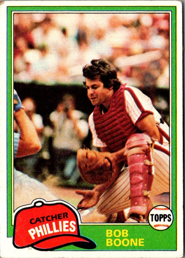 1981 O-Pee-Chee Bob Boone #290