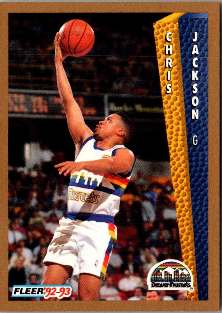 1992 Fleer Chris Jackson