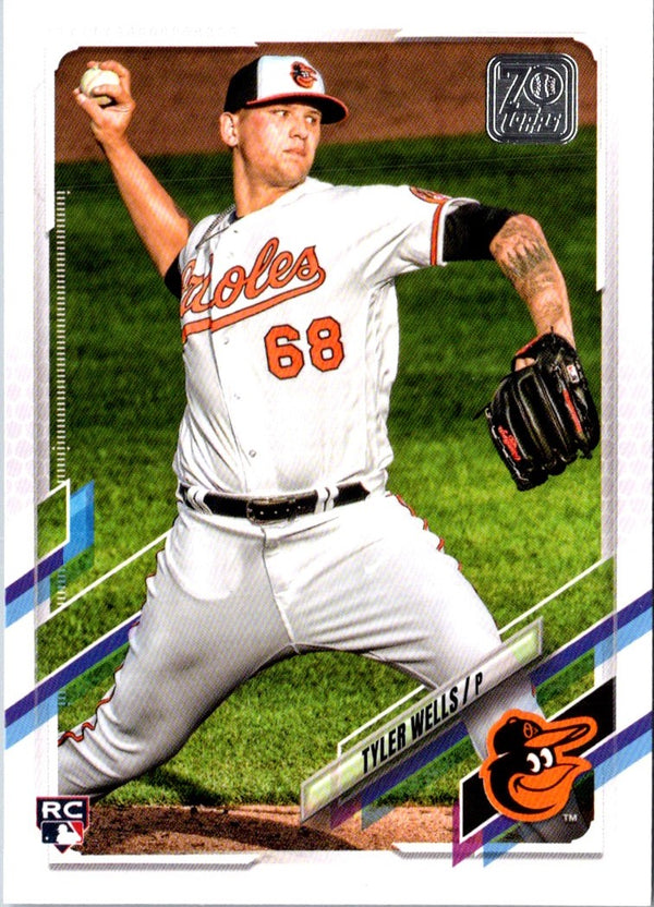 2021 Topps Update Tyler Wells #US29 Rookie