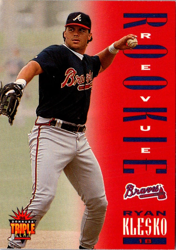 1994 Triple Play Ryan Klesko #282