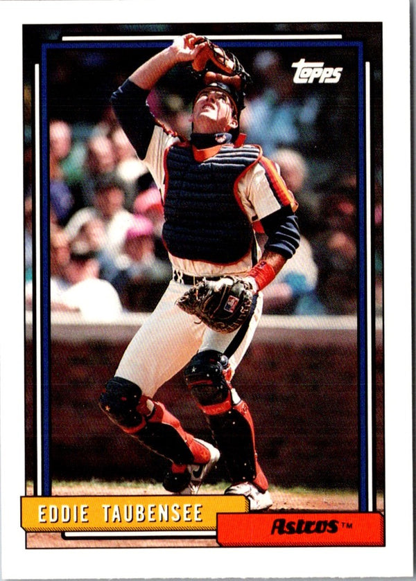 1992 Topps Traded Eddie Taubensee #117T