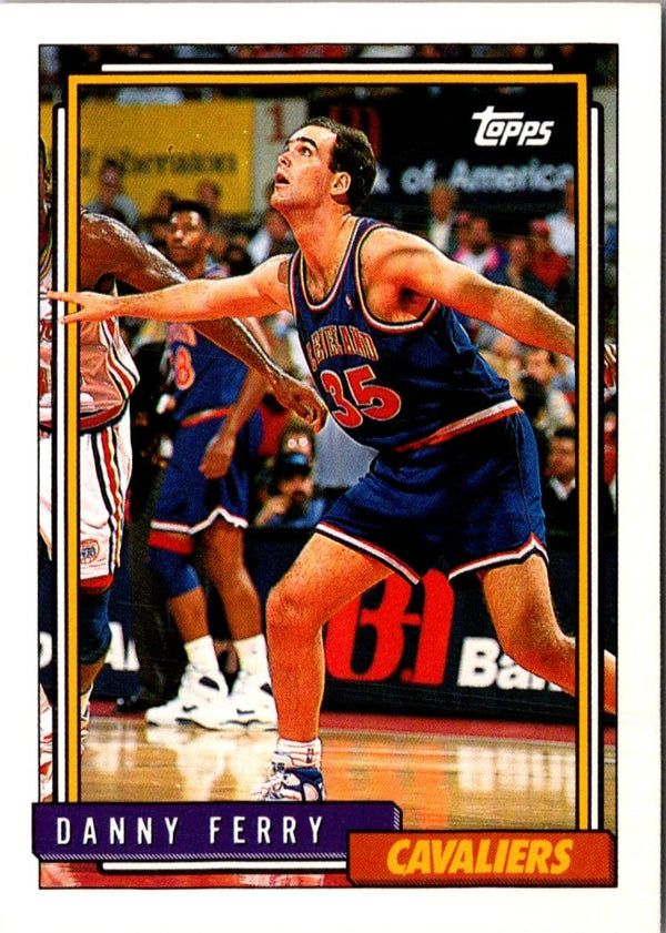 1992 Topps Danny Ferry #131