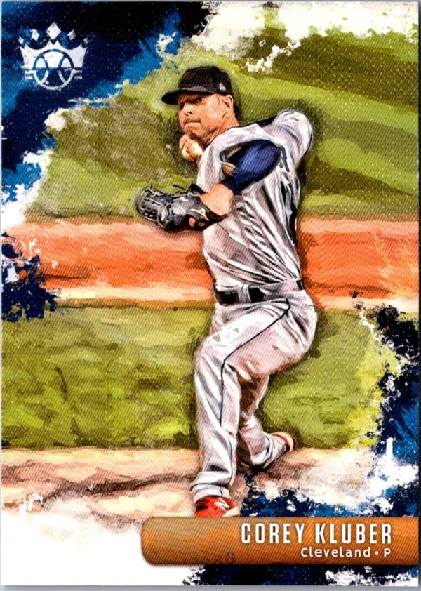 2019 Panini Diamond Kings Corey Kluber #86