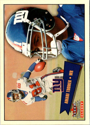 2001 Fleer Tradition Glossy Amani Toomer #241