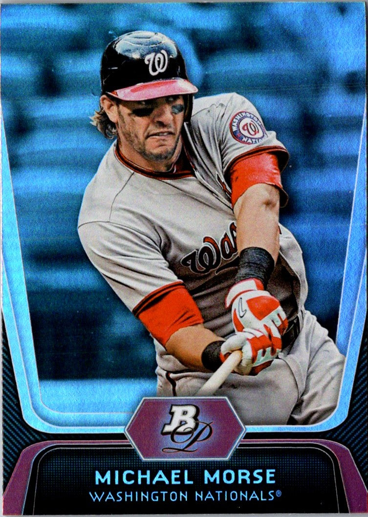 2012 Bowman Platinum Mike Morse