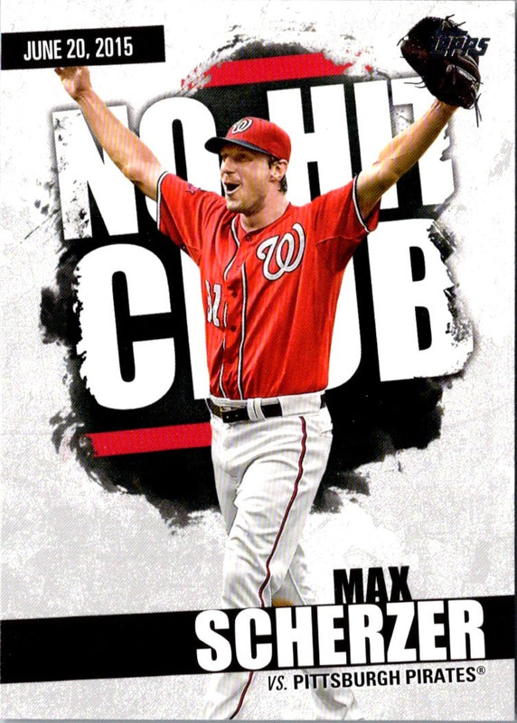 2022 Topps No-Hit Club Max Scherzer #NHC-3