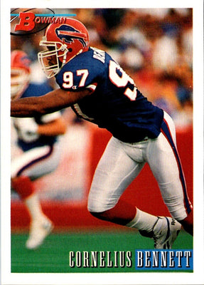 1993 Bowman Cornelius Bennett #357