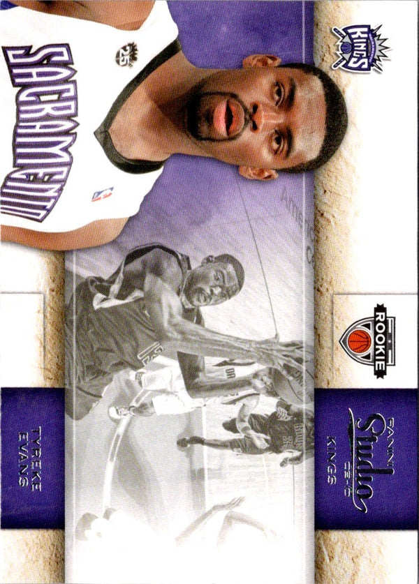 2009 Panini Studio Tyreke Evans #138 Rookie