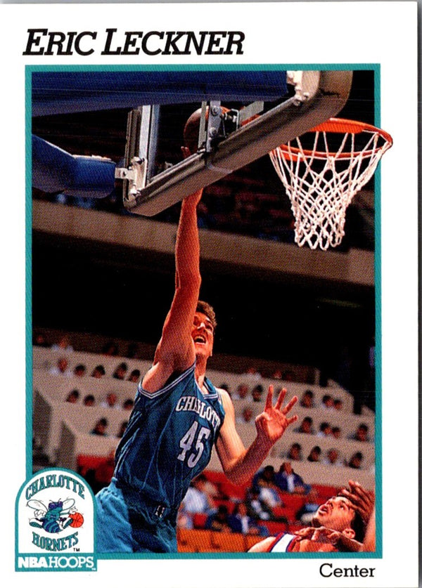 1991 Hoops Eric Leckner #344