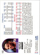 1992 Hoops Negele Knight