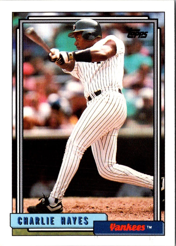 1992 Topps Traded Charlie Hayes #46T