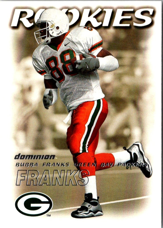 2000 SkyBox Dominion Bubba Franks #215 Rookie