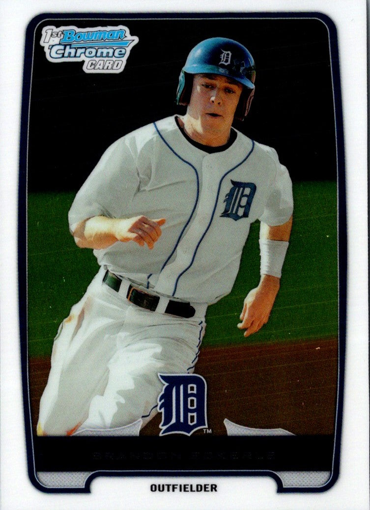 2012 Bowman Chrome Prospects Brandon Eckerle