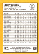 1990 Donruss Best of the AL Chet Lemon