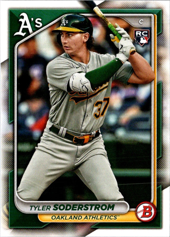 2024 Bowman Green Pattern Tyler Soderstrom #15