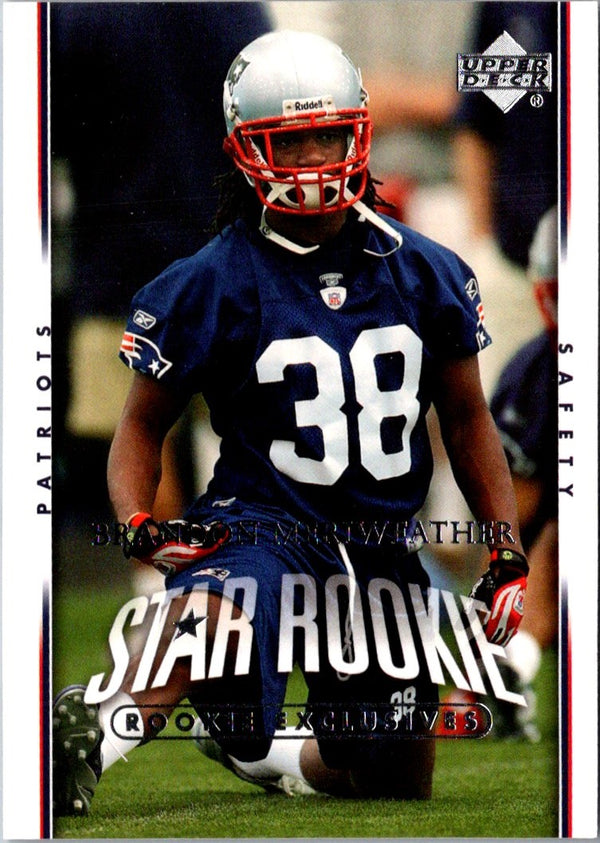 2007 Upper Deck Star Rookies Rookie Exclusives Edition Brandon Meriweather #241