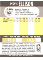 1990 Fleer Pervis Ellison #164 Rookie