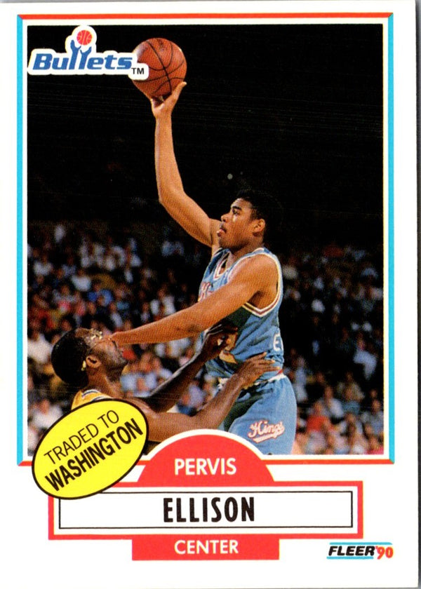 1990 Fleer Pervis Ellison #164 Rookie