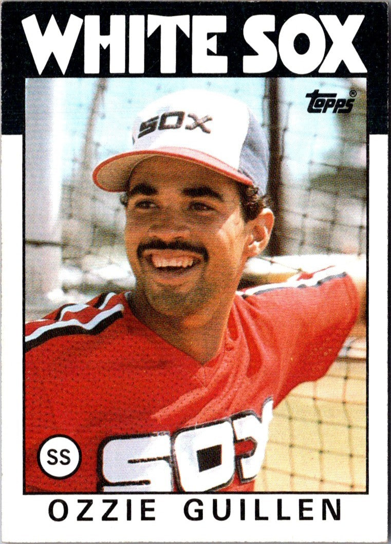 1986 Topps Ozzie Guillen