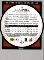 2003 Upper Deck Standing O! CC Sabathia #25