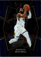 2021 Panini Select Blue Donovan Mitchell #178