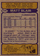 1979 Topps Matt Blair