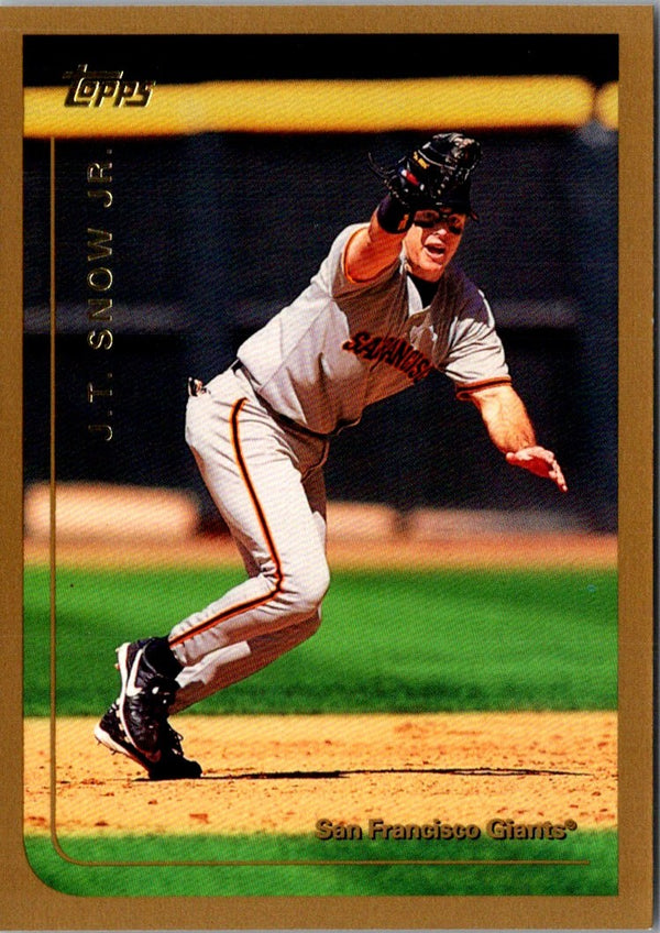 1999 Topps J.T. Snow #127