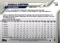 2020 Topps Domingo Santana #199