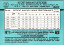 1991 Donruss Scott Fletcher