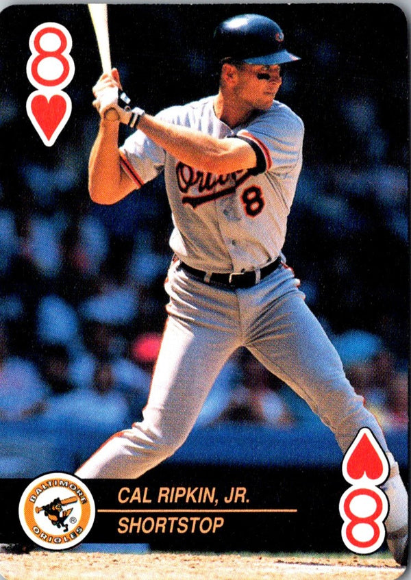 1992 U.S. Playing Card Co. Baseball Aces Cal Ripken Jr. #8