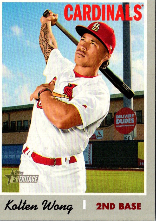 2019 Topps Heritage Kolten Wong #162