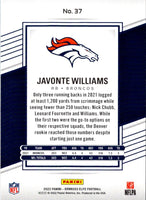 2022 Panini National Treasures NFL Shields Jamaal Williams #37
