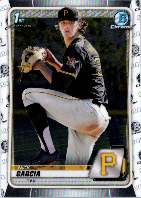 2020 Bowman Draft Chrome Nick Garcia #BD-90