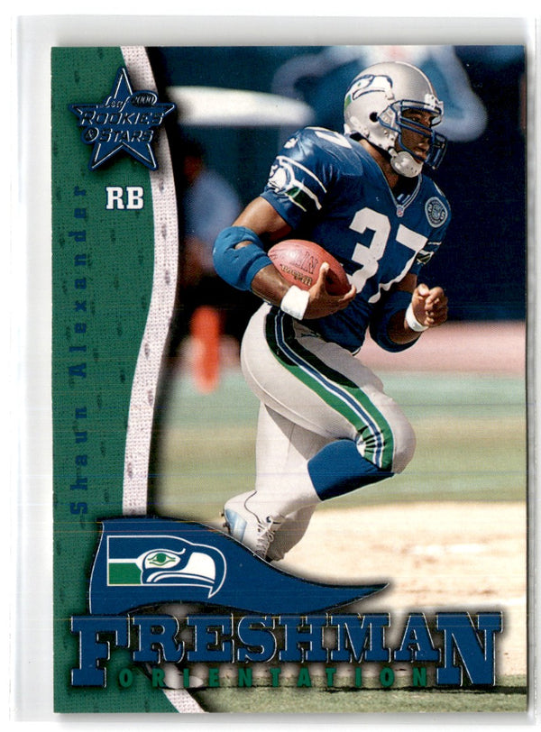 2000 Leaf Rookies & Stars Freshman Orientation Shaun Alexander #FO-9 1682/2000