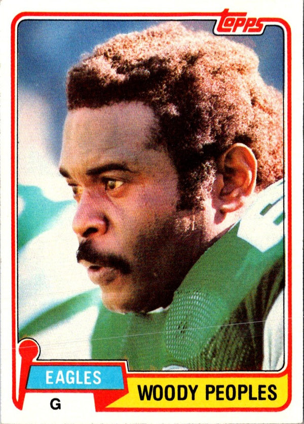 1981 Topps Woody Peoples #154