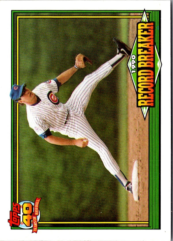 1991 Topps Woolworth Baseball Highlights Ryne Sandberg #20