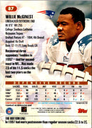 1998 Stadium Club Willie McGinest