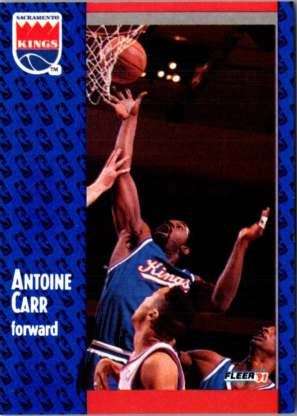 1991 Fleer Antoine Carr #174