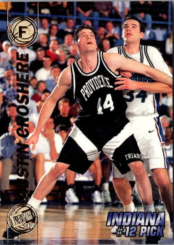 1997 Press Pass Double Threat Blue Austin Croshere #12