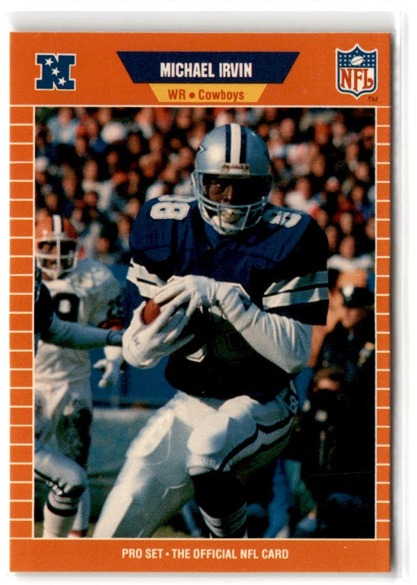 1989 Pro Set Michael Irvin #89 Rookie