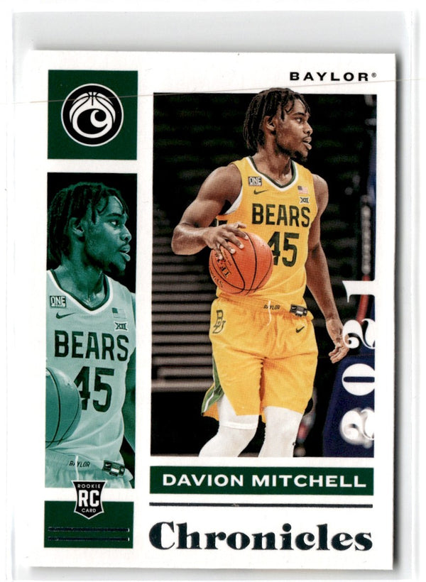 2021 Panini Chronicles Draft Picks Davion Mitchell #10