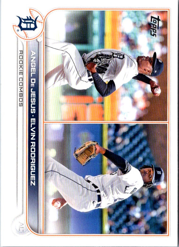 2022 Topps Update Angel De Jesus/Elvin Rodriguez #US162