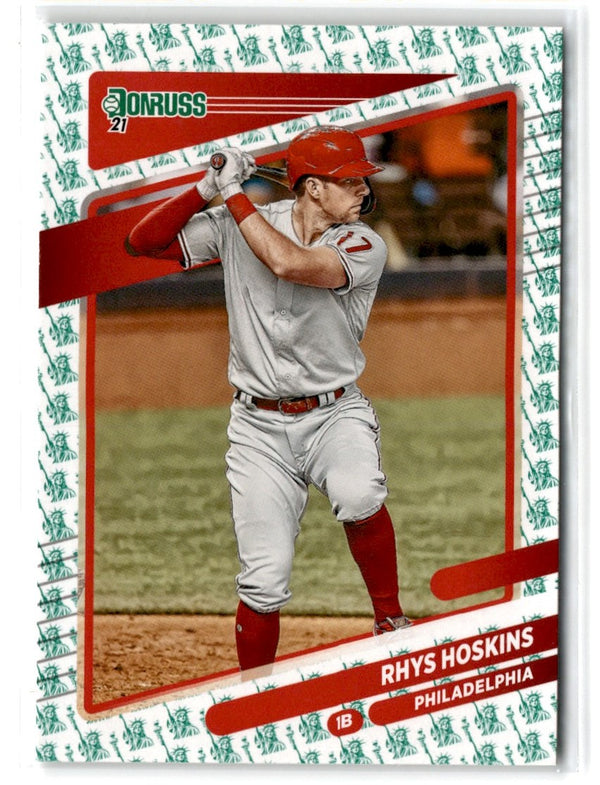 2021 Donruss Rhys Hoskins #112