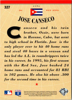 1996 Collector's Choice Jose Canseco #327