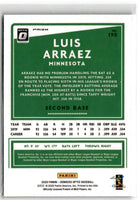 2020 Donruss Optic Carolina Blue and White Luis Arraez #190